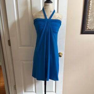 🌸 Susana Monaco:  Blue Halter Dress
